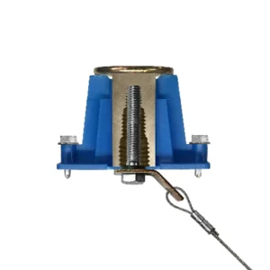Fig-663 Blue Banger Hanger Cross View Shoeing Multiple Thread Capability